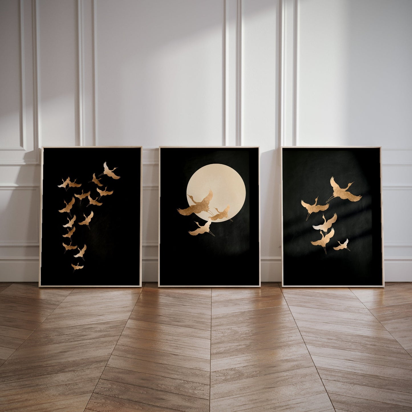 Tsuru Trio - Black - AureousHome