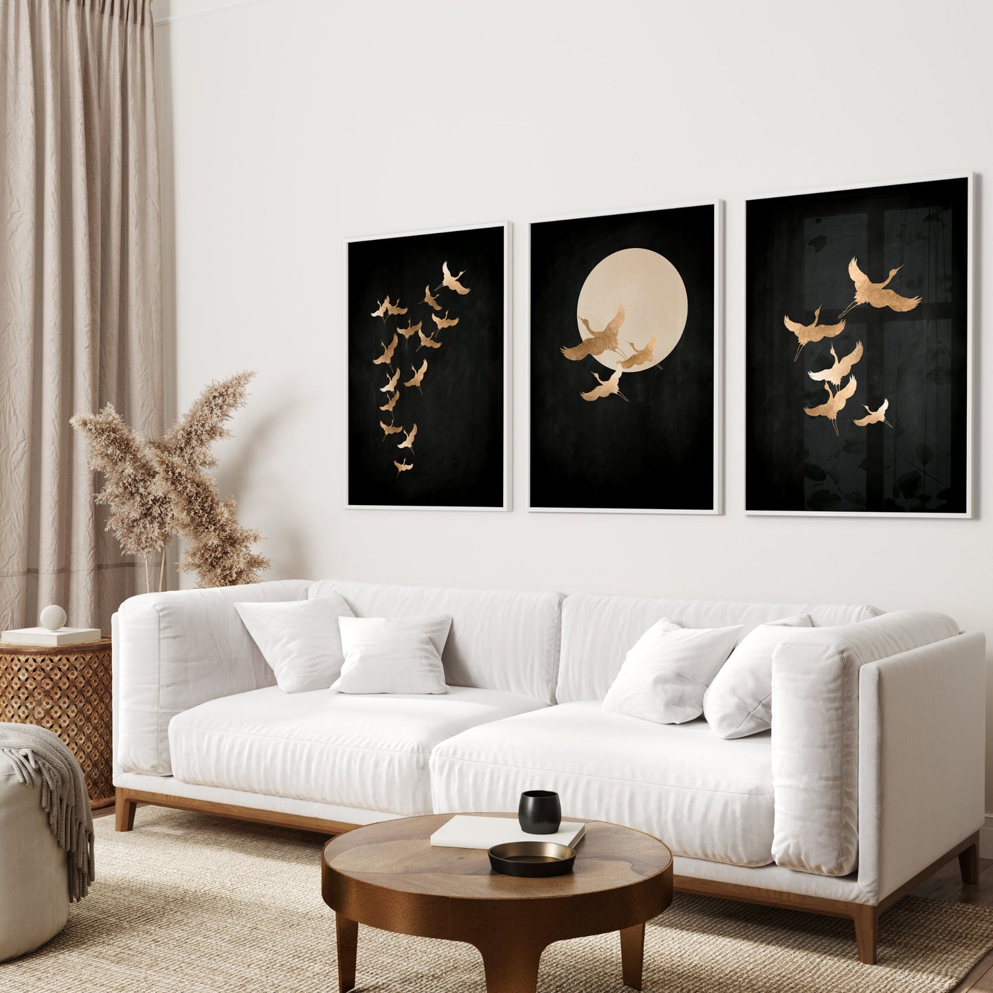 Tsuru Trio - Black - AureousHome