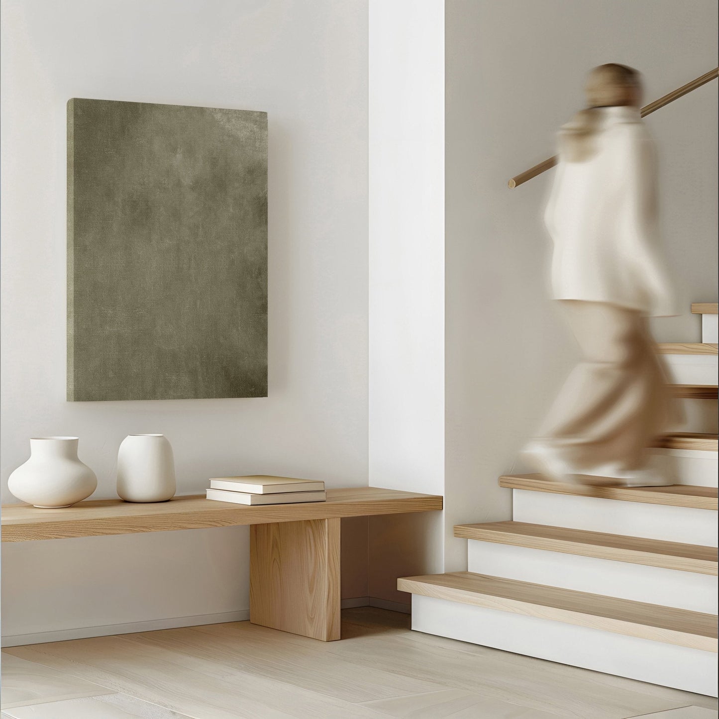 Ubud Framed Canvas - AureousHome