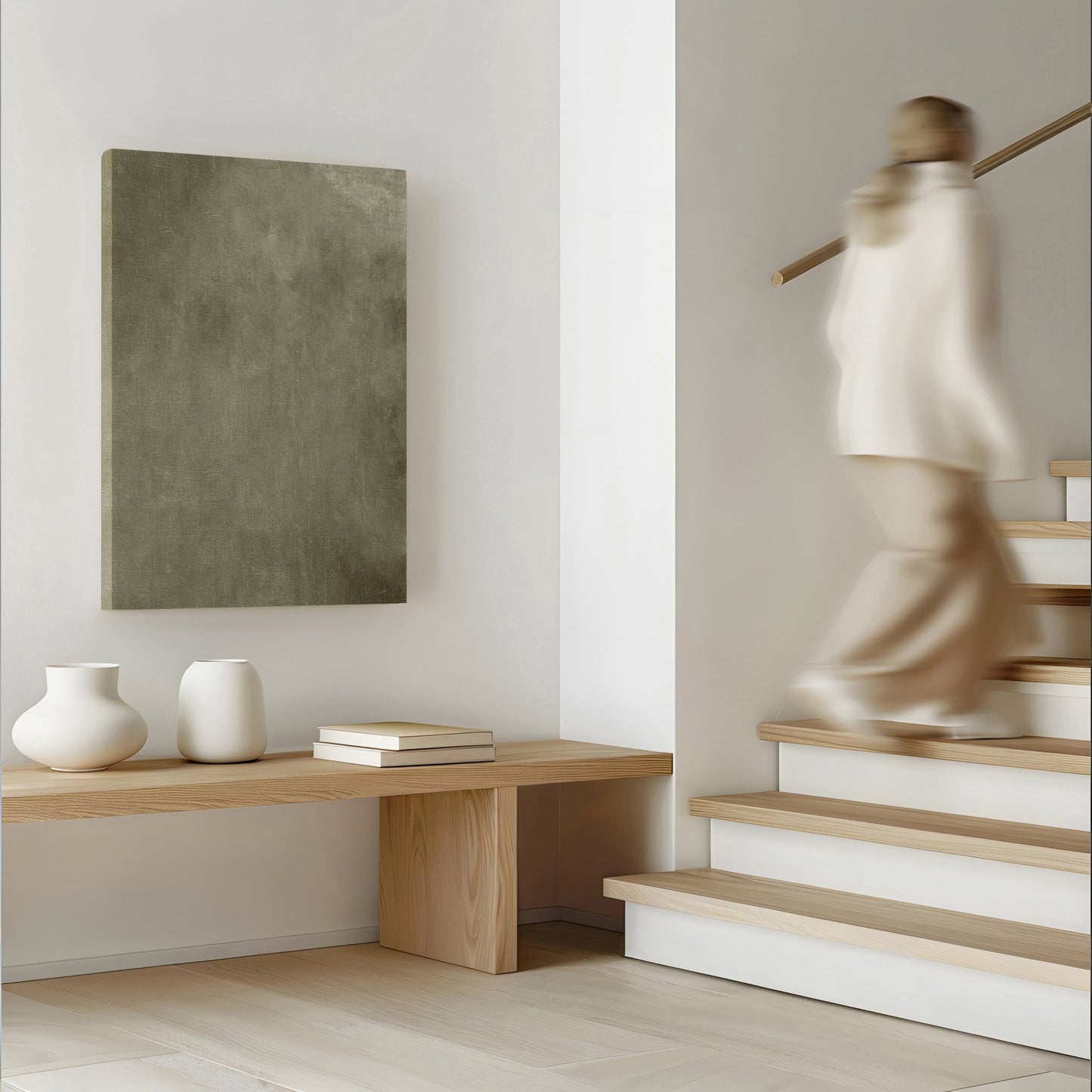 Ubud Framed Canvas - AureousHome