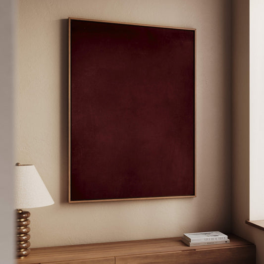 Velour Framed Canvas - AureousHome