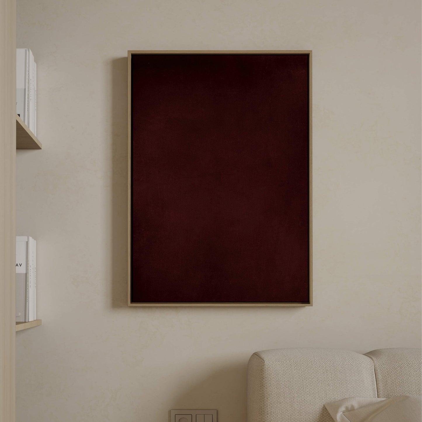 Velour Framed Canvas - AureousHome