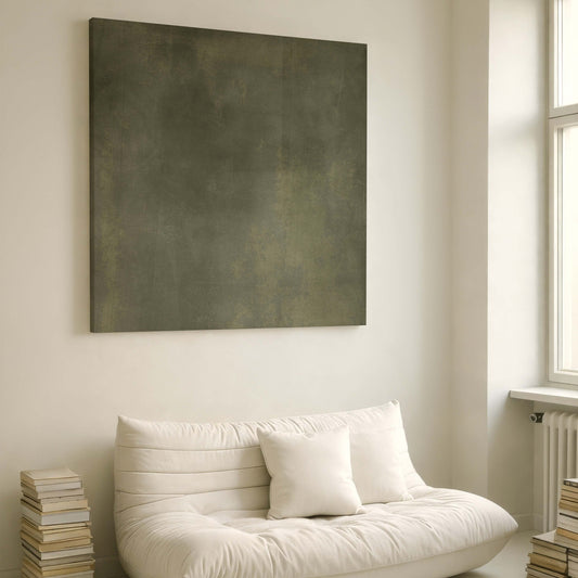 Veridian Square Framed Canvas - AureousHome