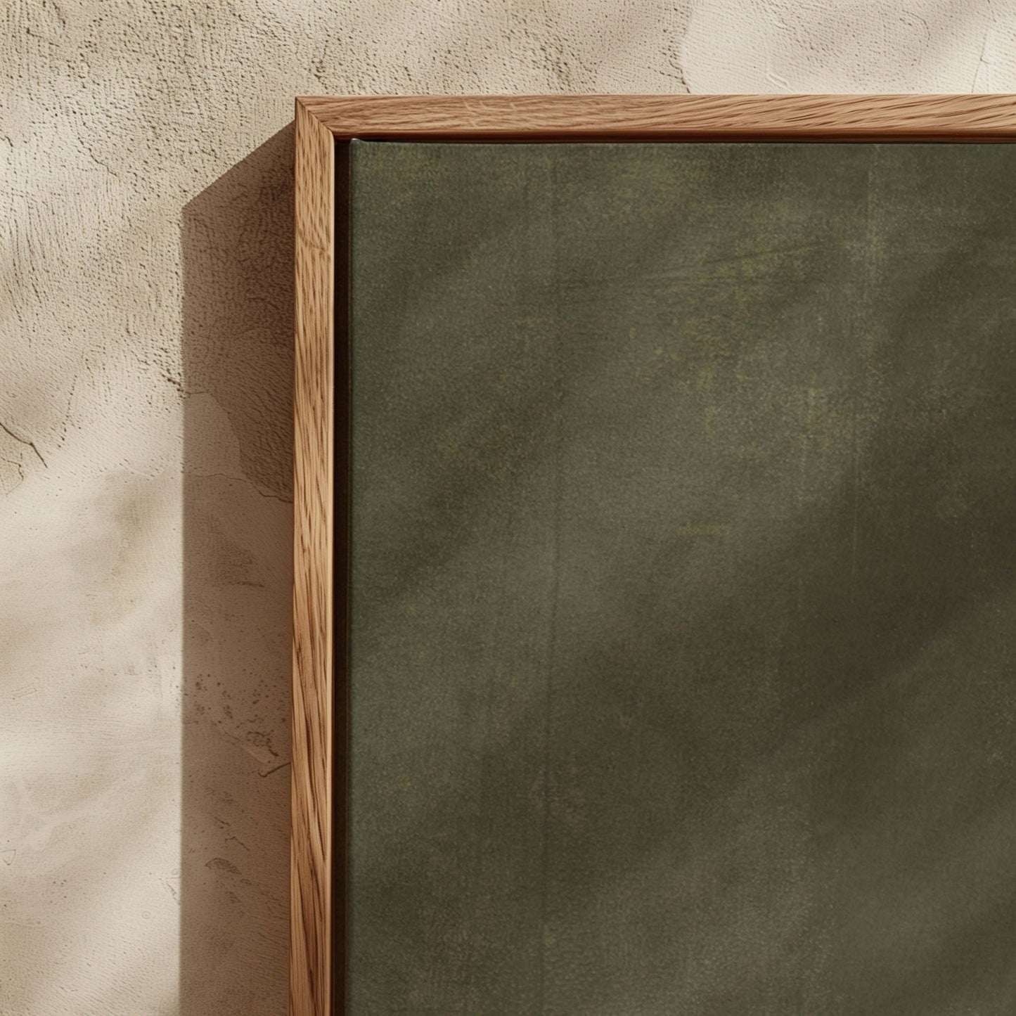 Veridian Square Framed Canvas - AureousHome
