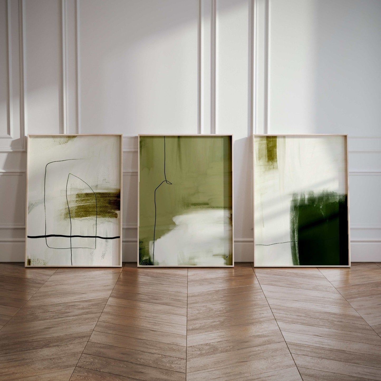 Zen Trio - Olive - AureousHome