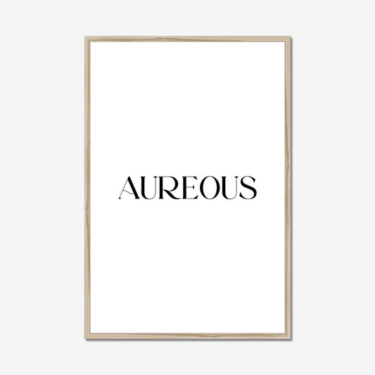 24x36 Inch Natural Wooden Frame