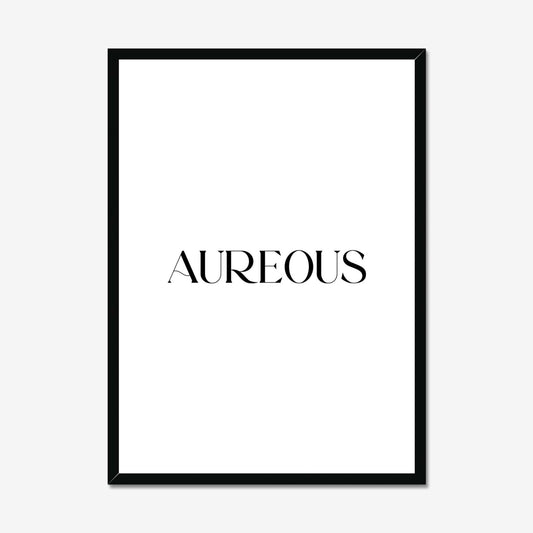 50x70cm Black Wooden Frame