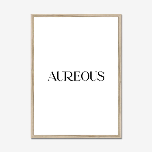 50x70cm Natural Wooden Frame