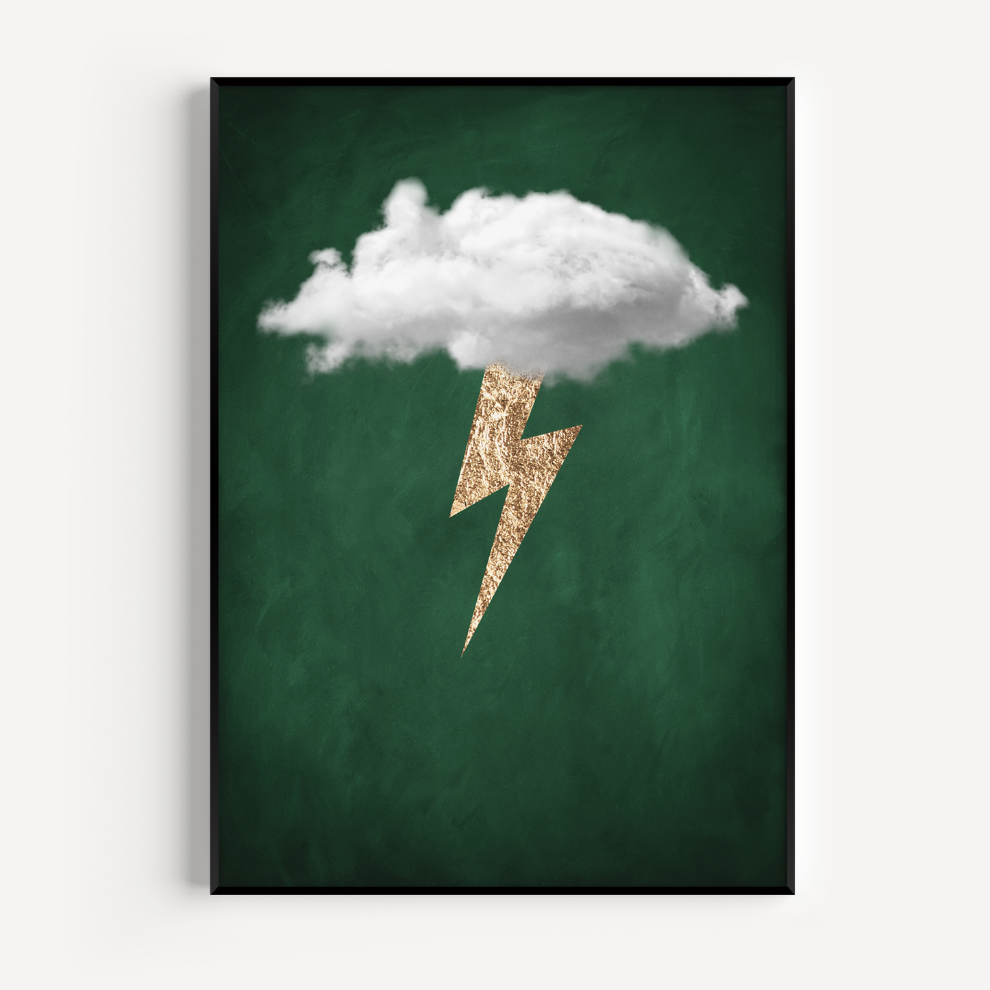 Emerald Lighting Wall Art Print 