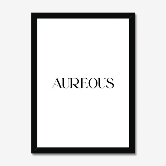 A3 Black Wooden Frame