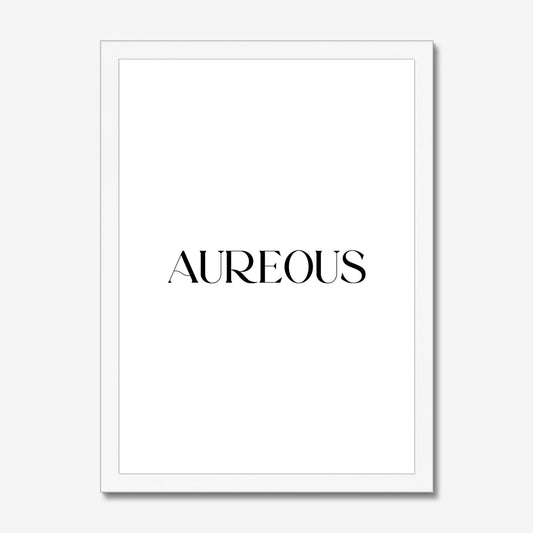 A3 White Wooden Frame