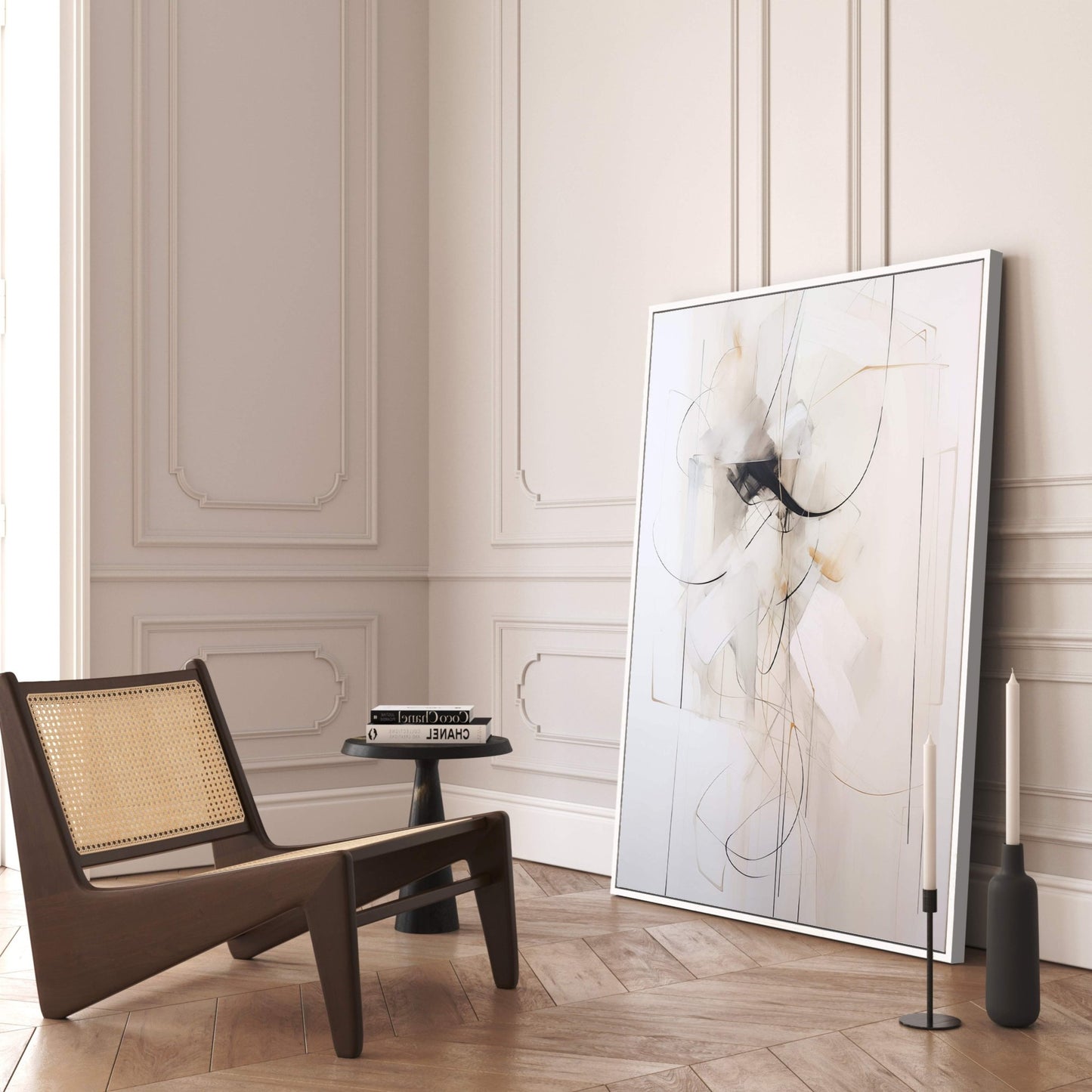 Aire Framed Canvas - AureousHome