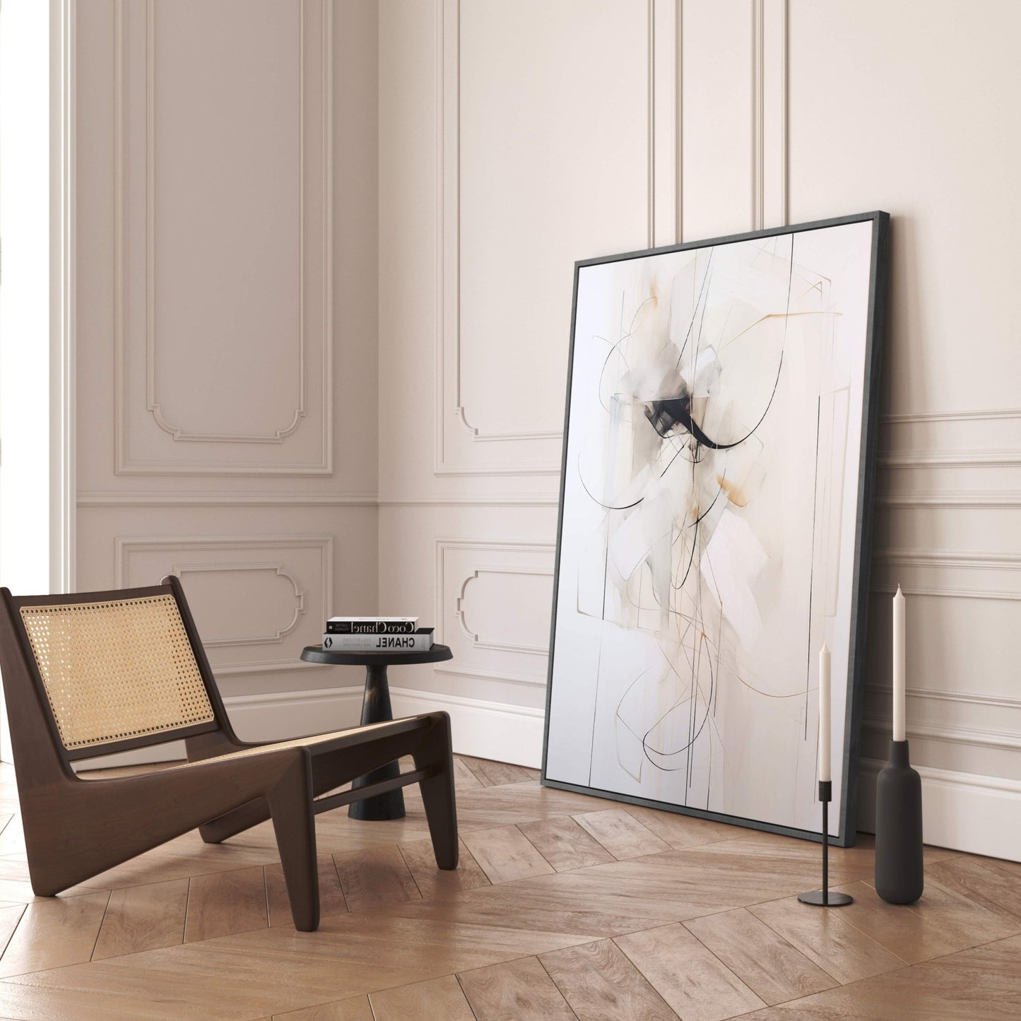 Aire Framed Canvas - AureousHome