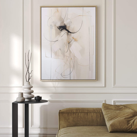 Aire Framed Canvas - AureousHome