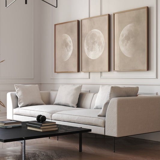 Aruna Trio - Beige - AureousHome