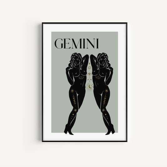 Gemini Sage Wall Art Print