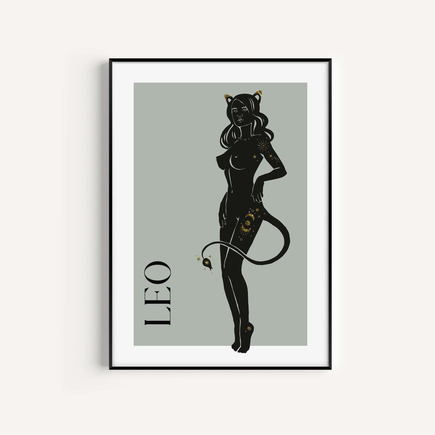 Leo Sage Wall Art Print