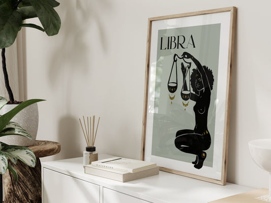 Libra Sage Wall Art Print