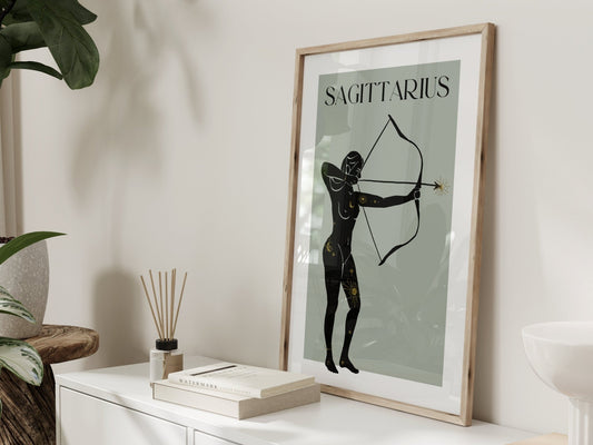 Sagittarius Sage Wall Art Print