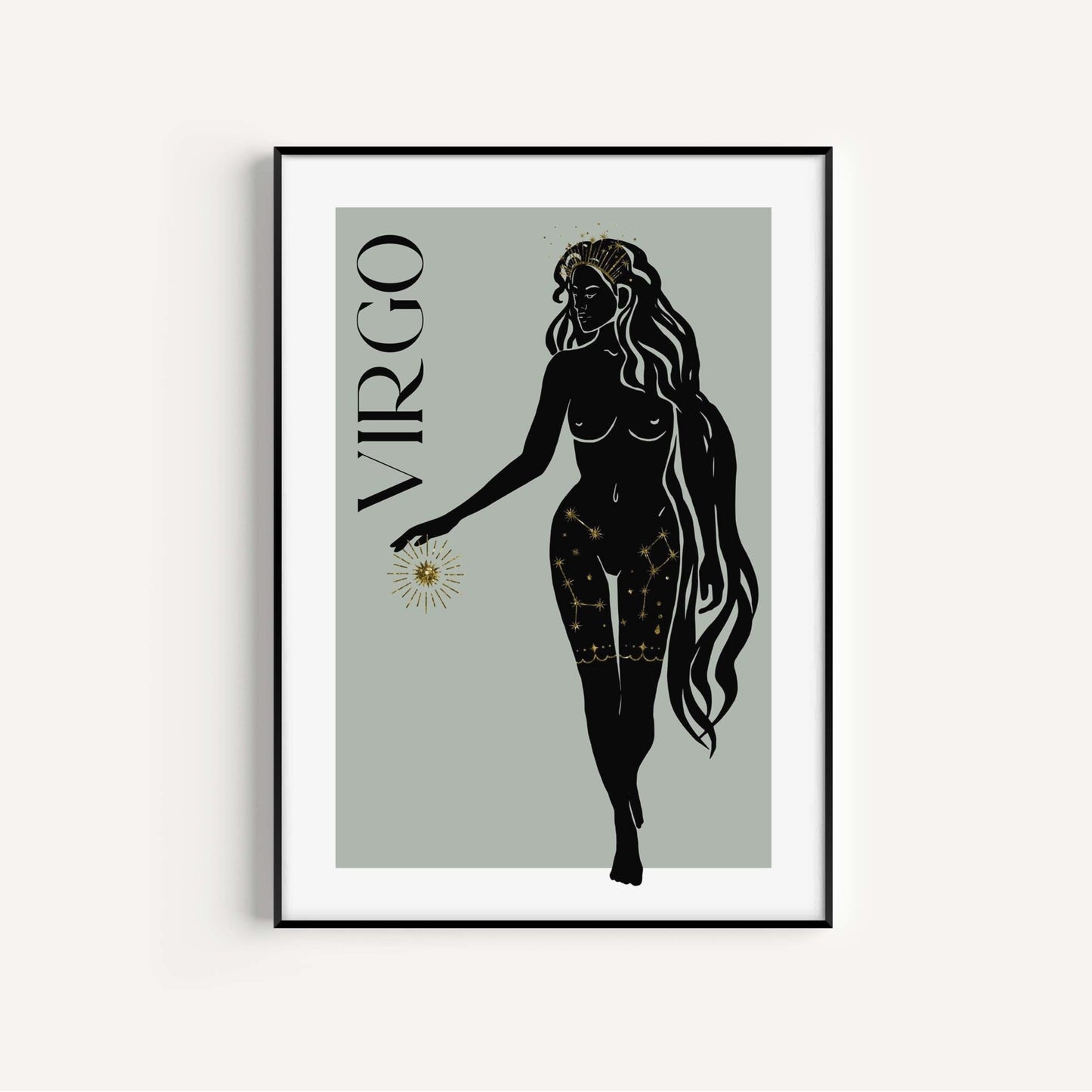 Virgo Sage Wall Art Print