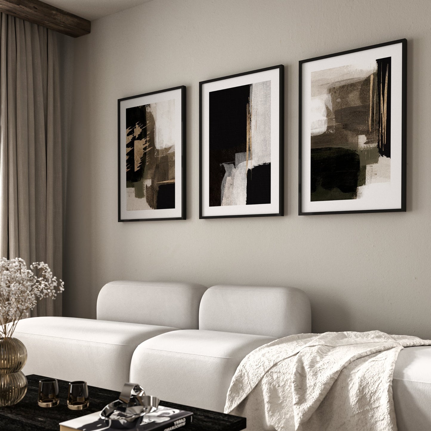 Aureous Trio - Black & Gold - AureousHome