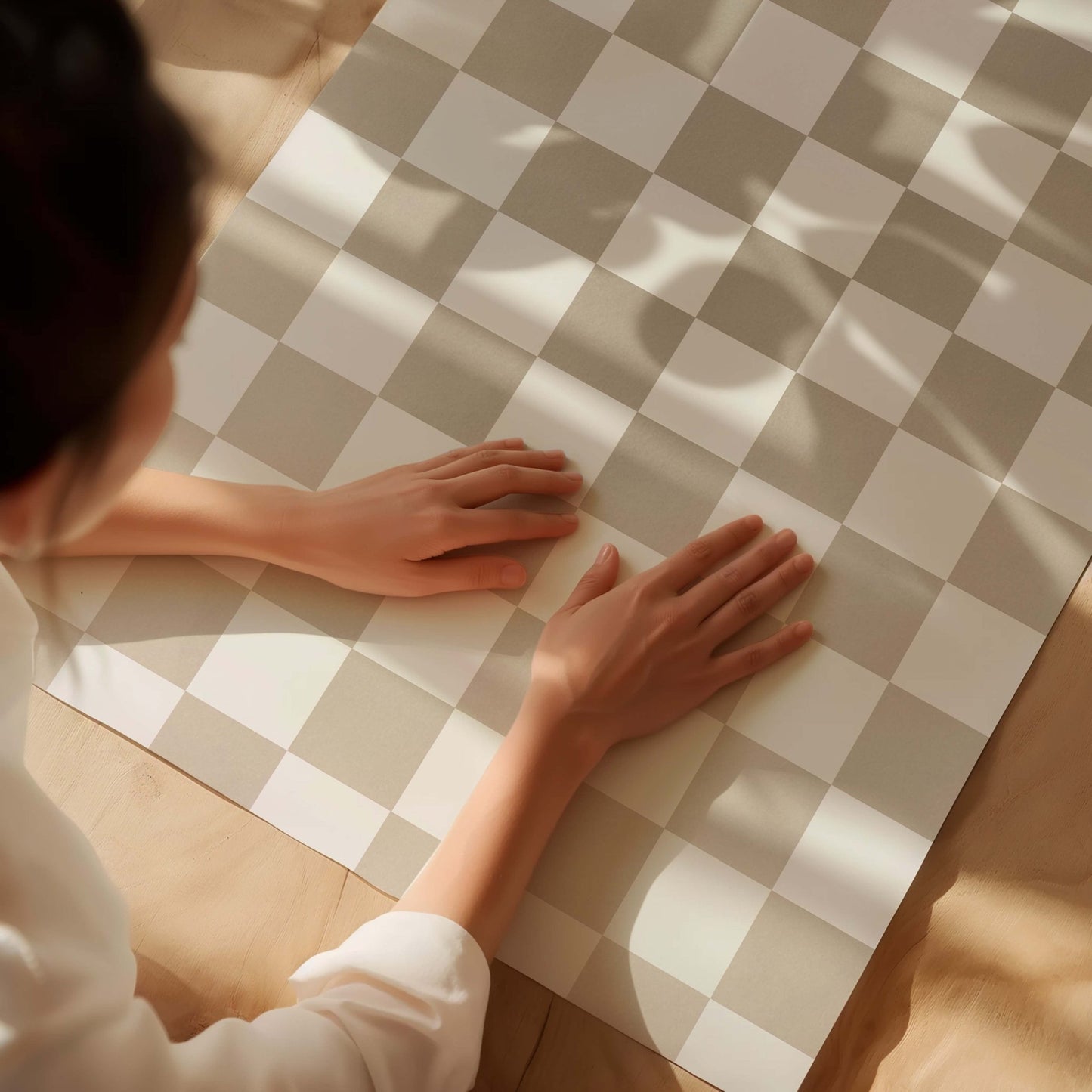Checkerboard - Neutral - AureousHome