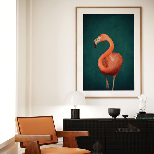 Flamingo - Emerald - AureousHome