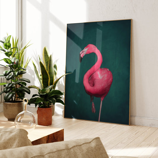 Flamingo - Magenta - AureousHome