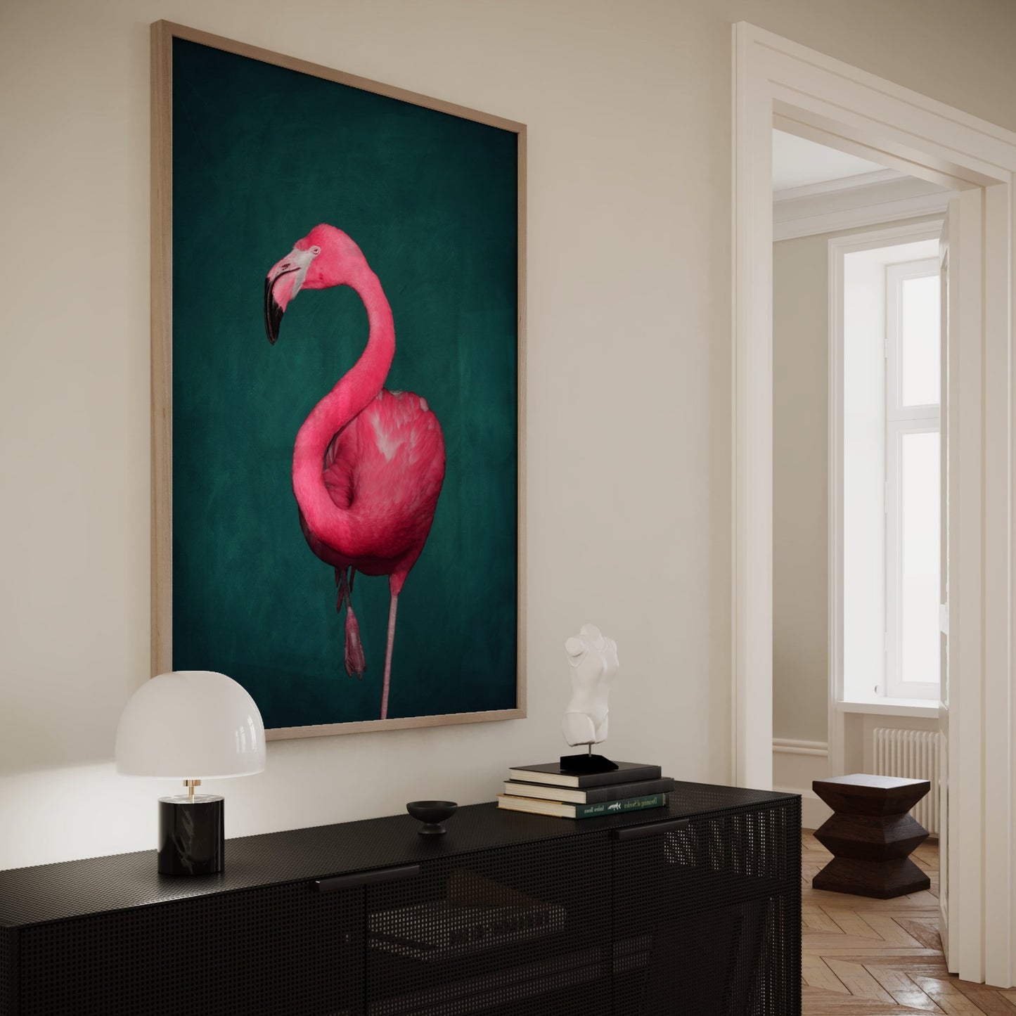 Flamingo - Magenta - AureousHome