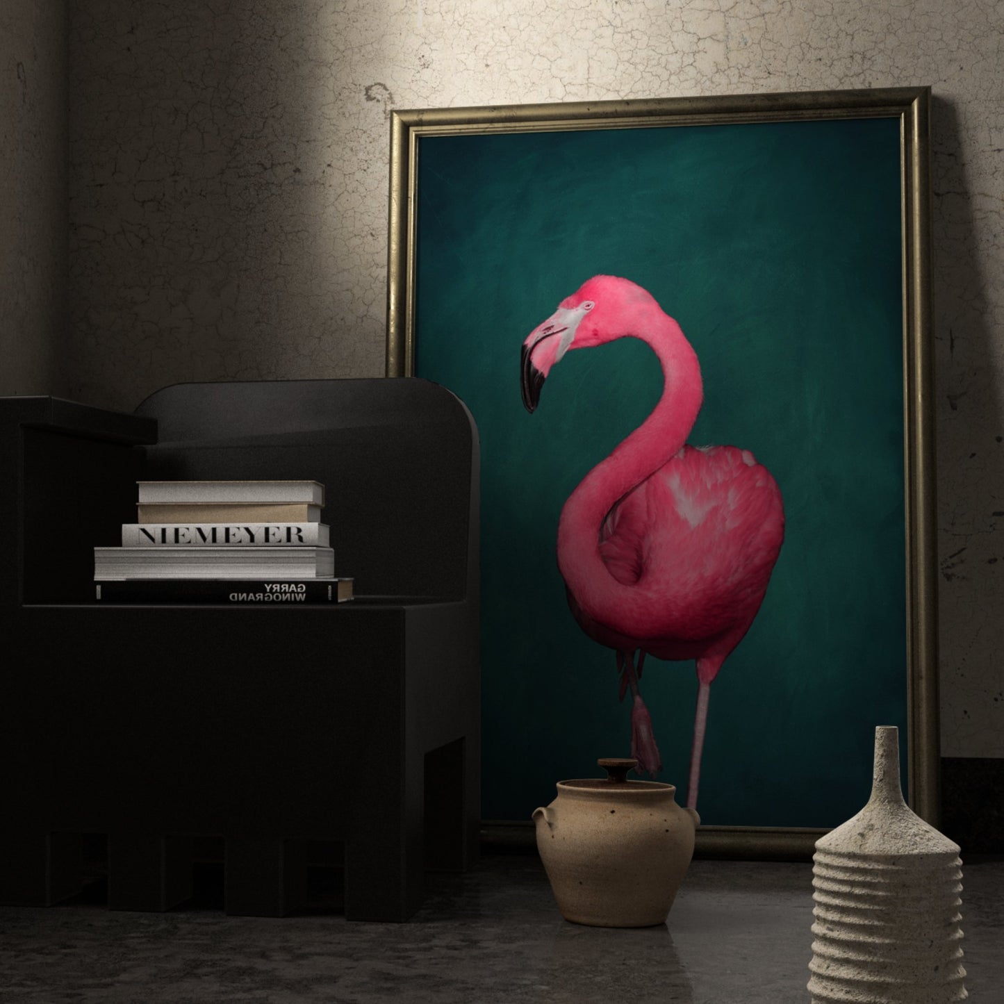 Flamingo - Magenta - AureousHome