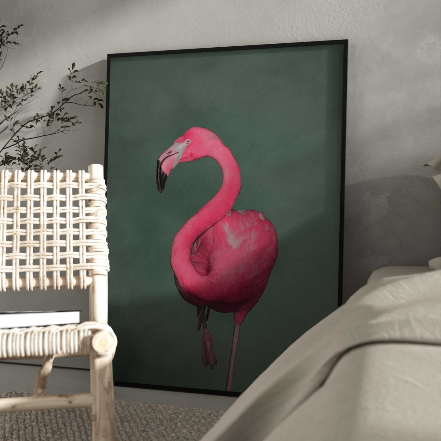 Flamingo - Sage - AureousHome