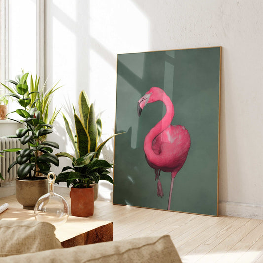 Flamingo - Sage - AureousHome