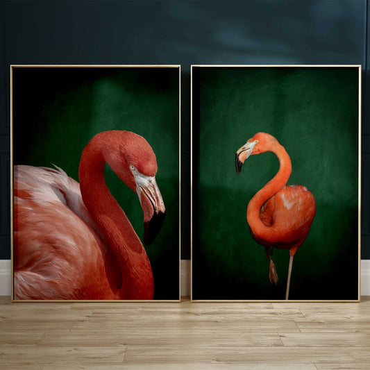 Flamingos Duo - AureousHome