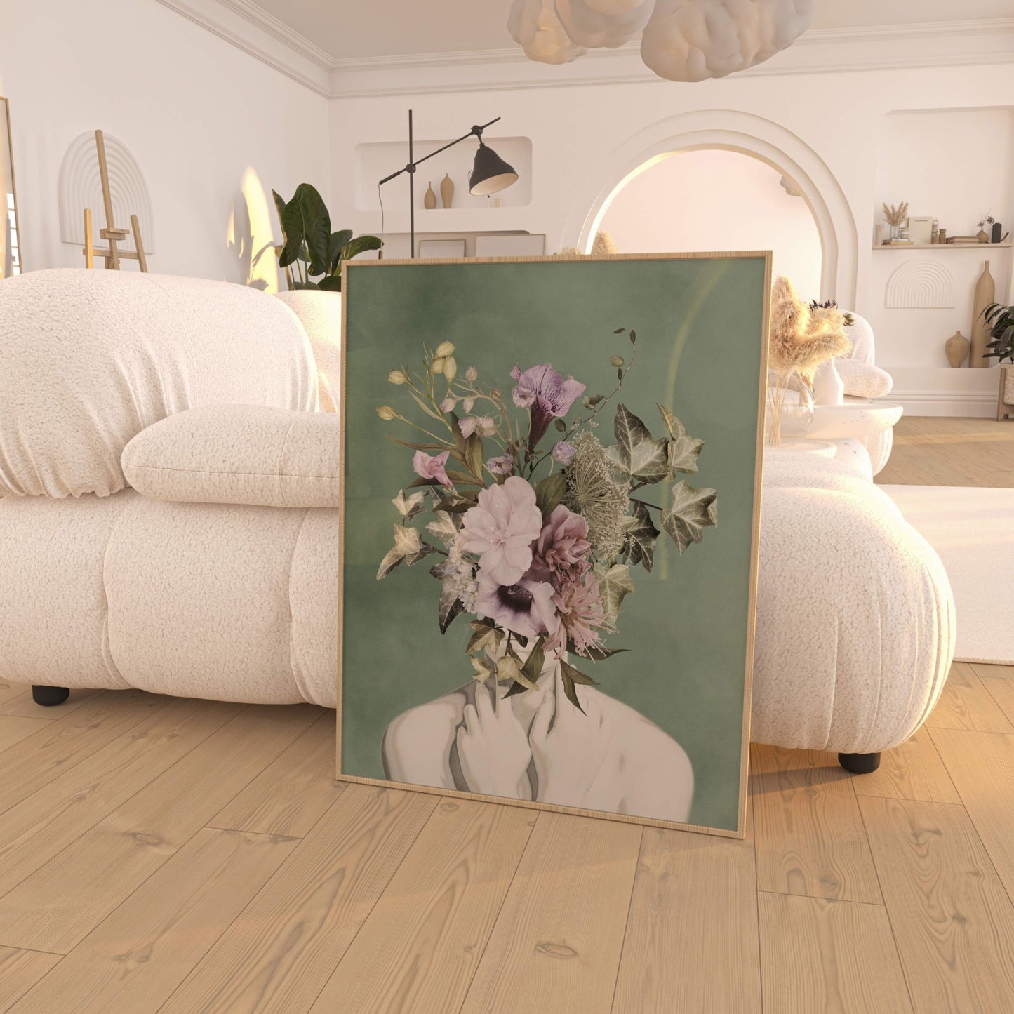 Fleur - Sage Green - AureousHome