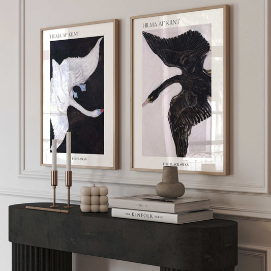 Hilma AF KLint Duo - The Swan No 1 - AureousHome