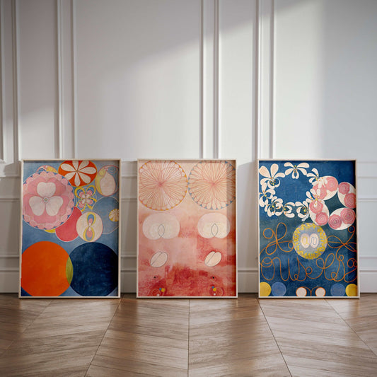 Hilma AF Klint Trio - The Ten Largest - AureousHome
