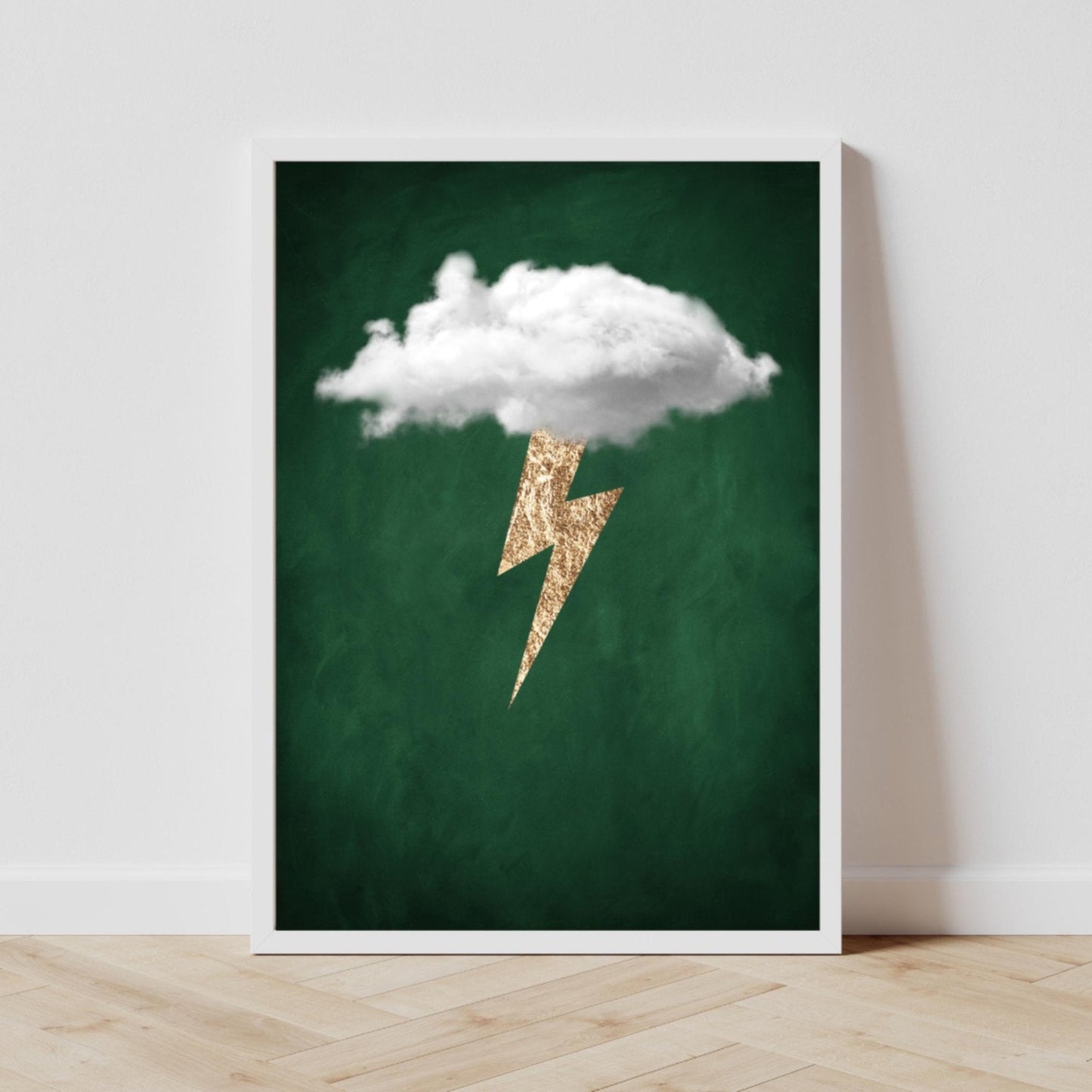 Lightning Strike - Emerald - AureousHome