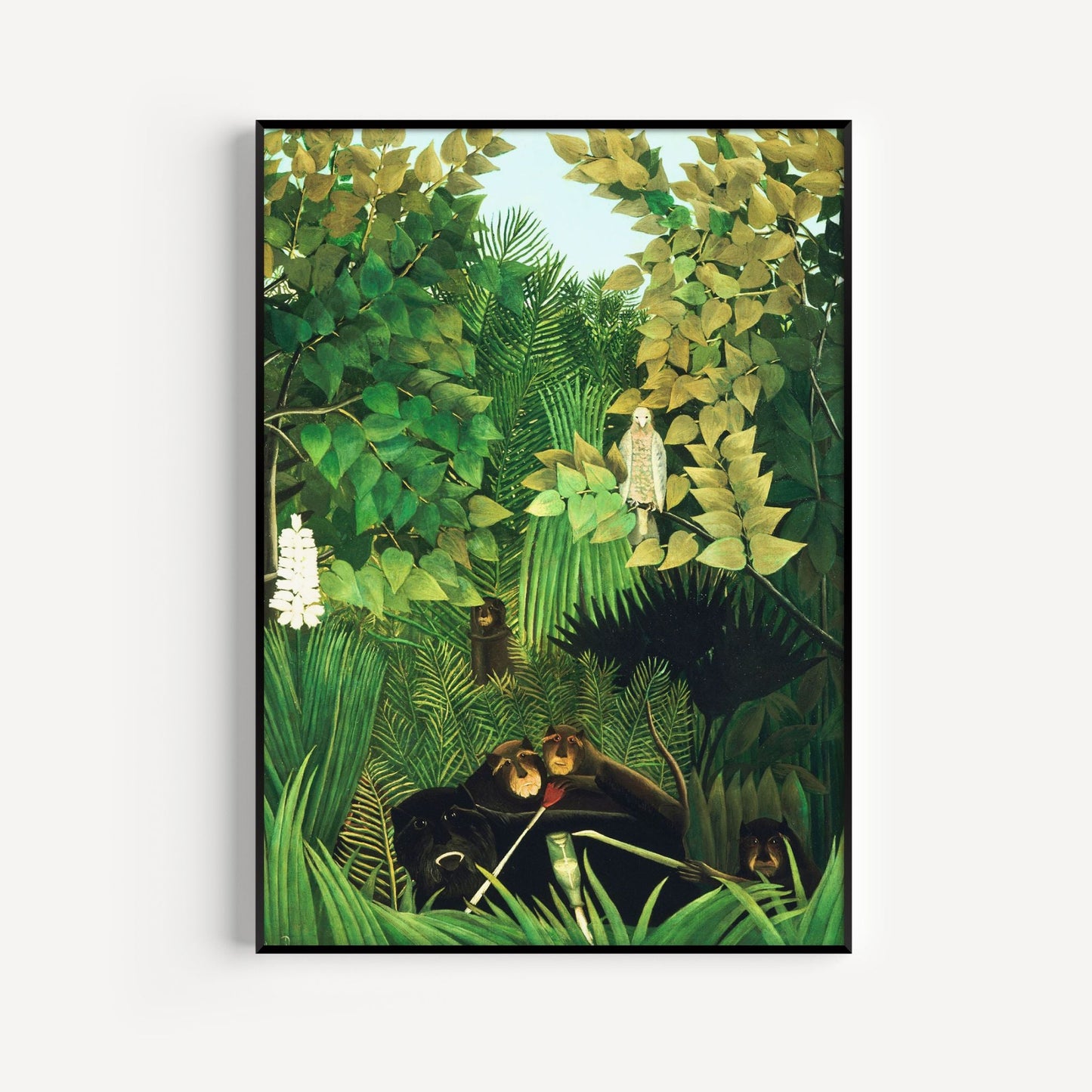 Merry Jesters by Henri Rousseau - AureousHome