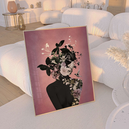 Misa - Dusky Pink - AureousHome