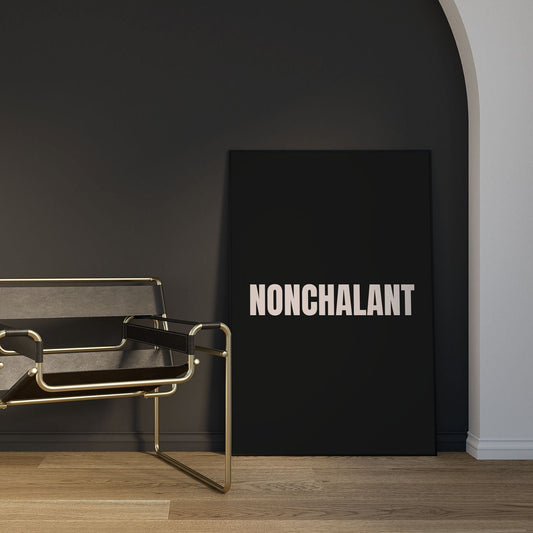 Nonchalant - Black - AureousHome