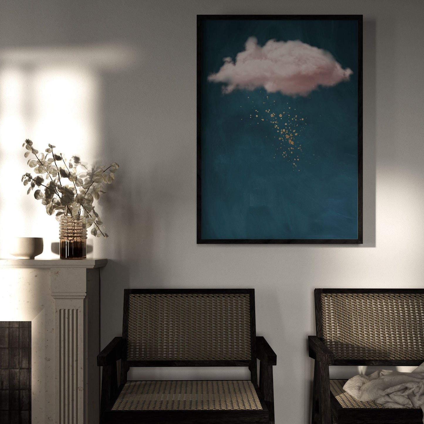 Nuage Blush / Sapphire - AureousHome