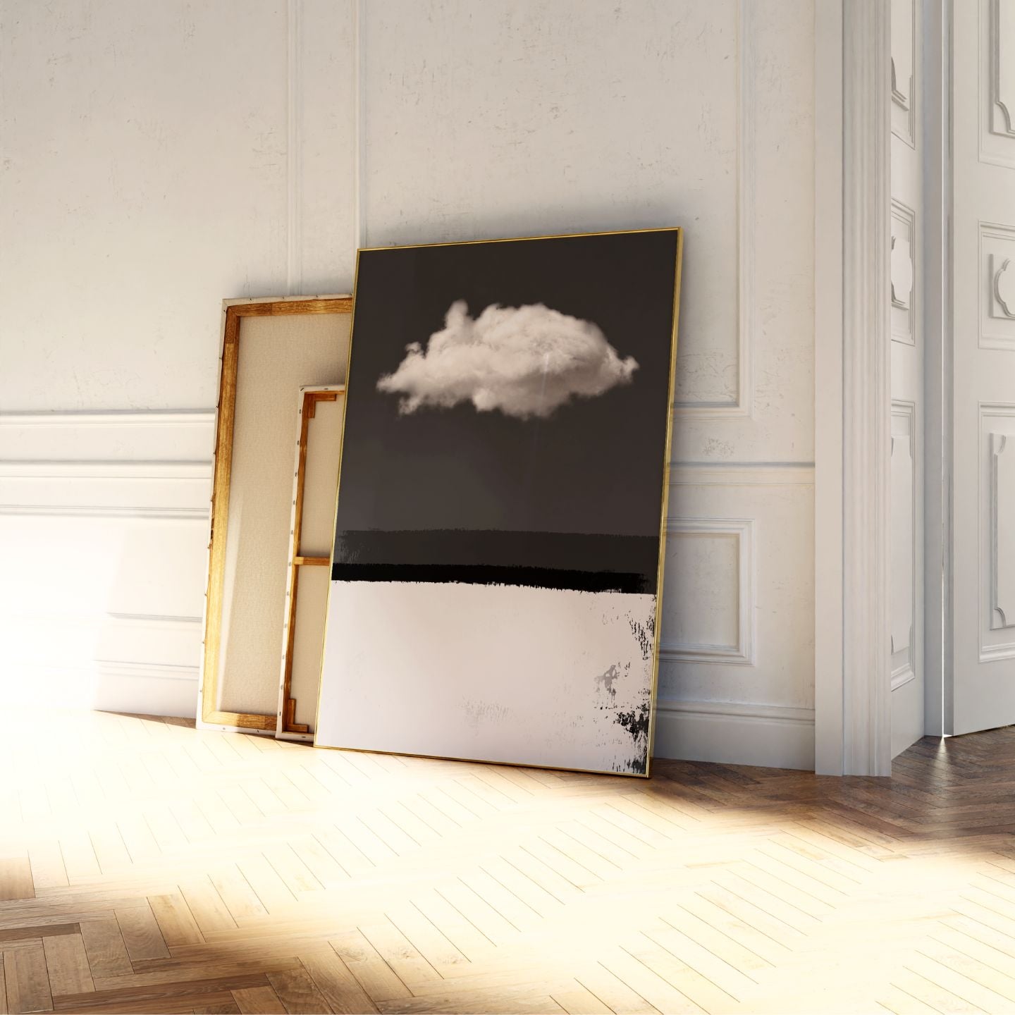 Nuage Cloud - Black / Beige - AureousHome