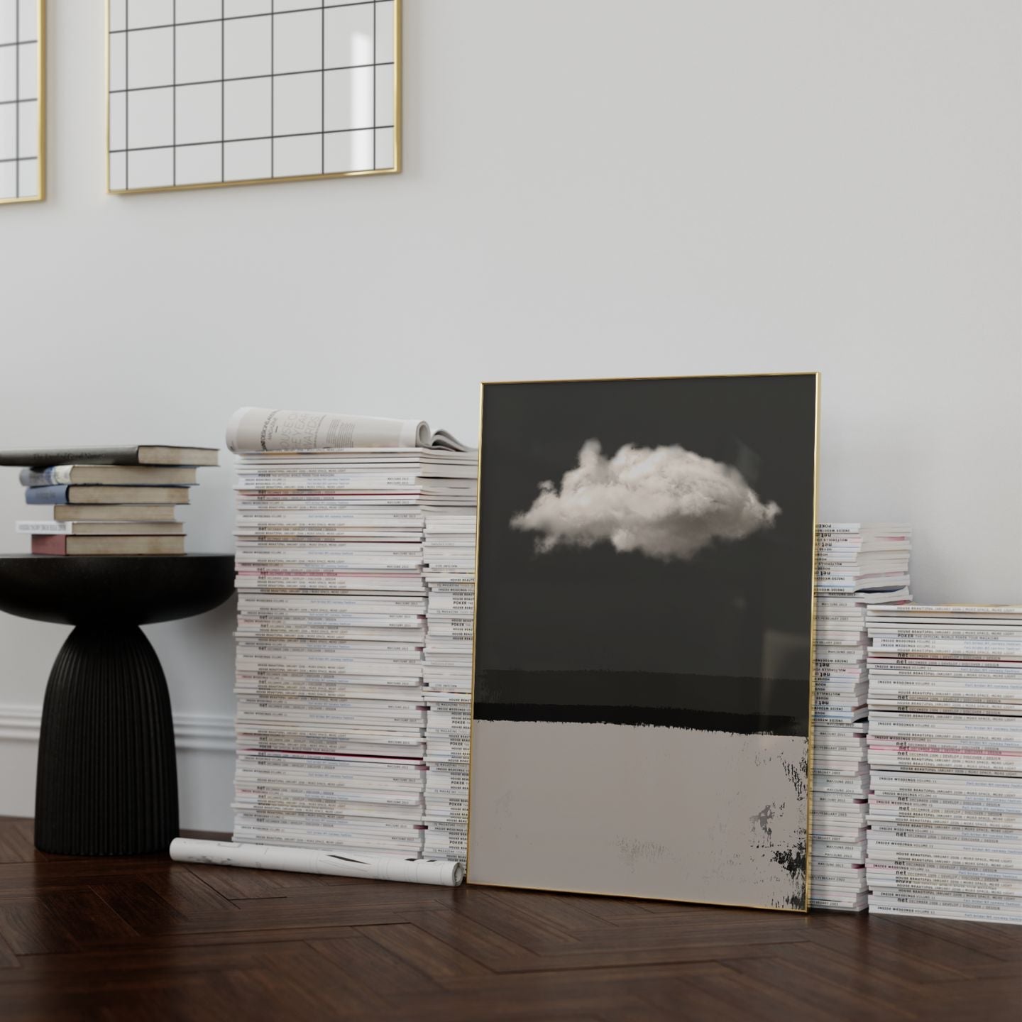 Nuage Cloud - Black / Beige - AureousHome