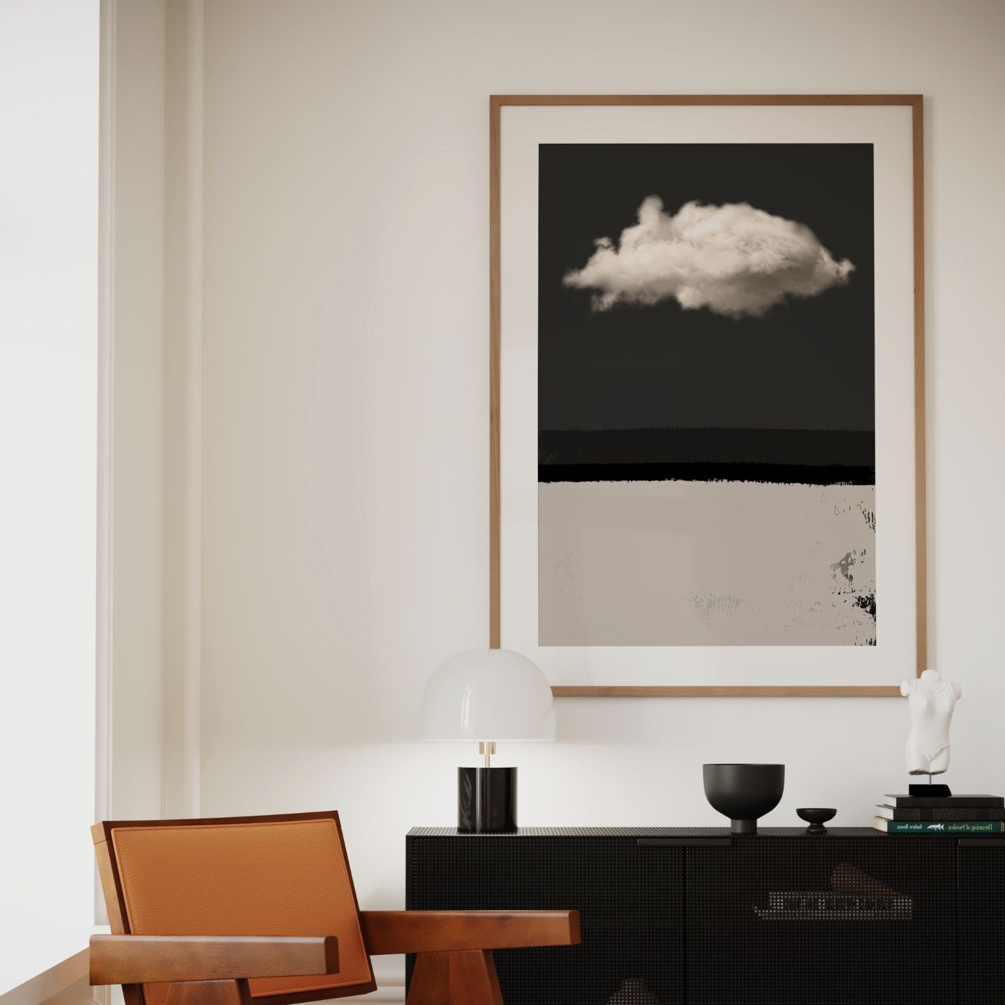 Nuage Cloud - Black / Beige - AureousHome