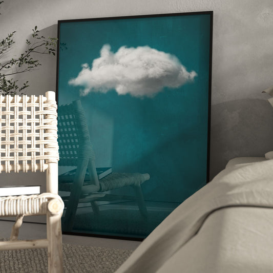 Nuage Cloud - Teal - AureousHome