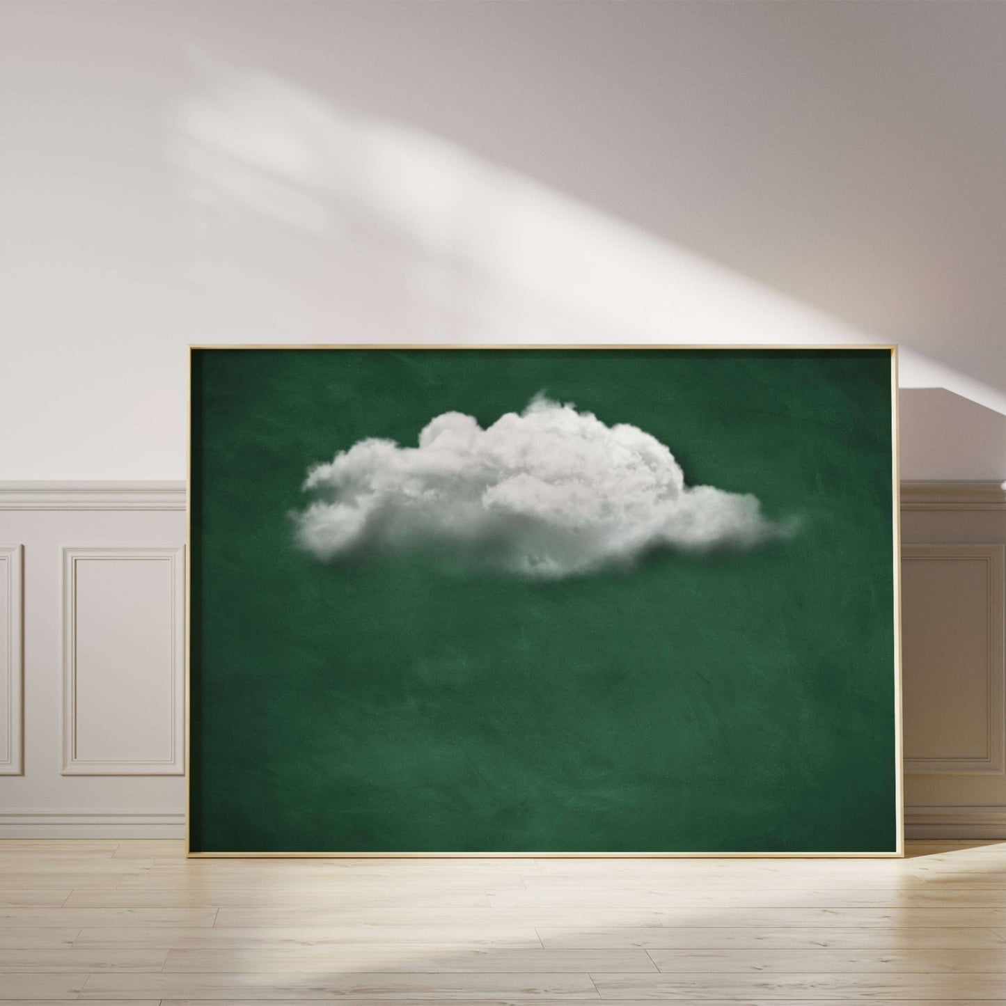 Nuage Horizontal - Emerald - AureousHome