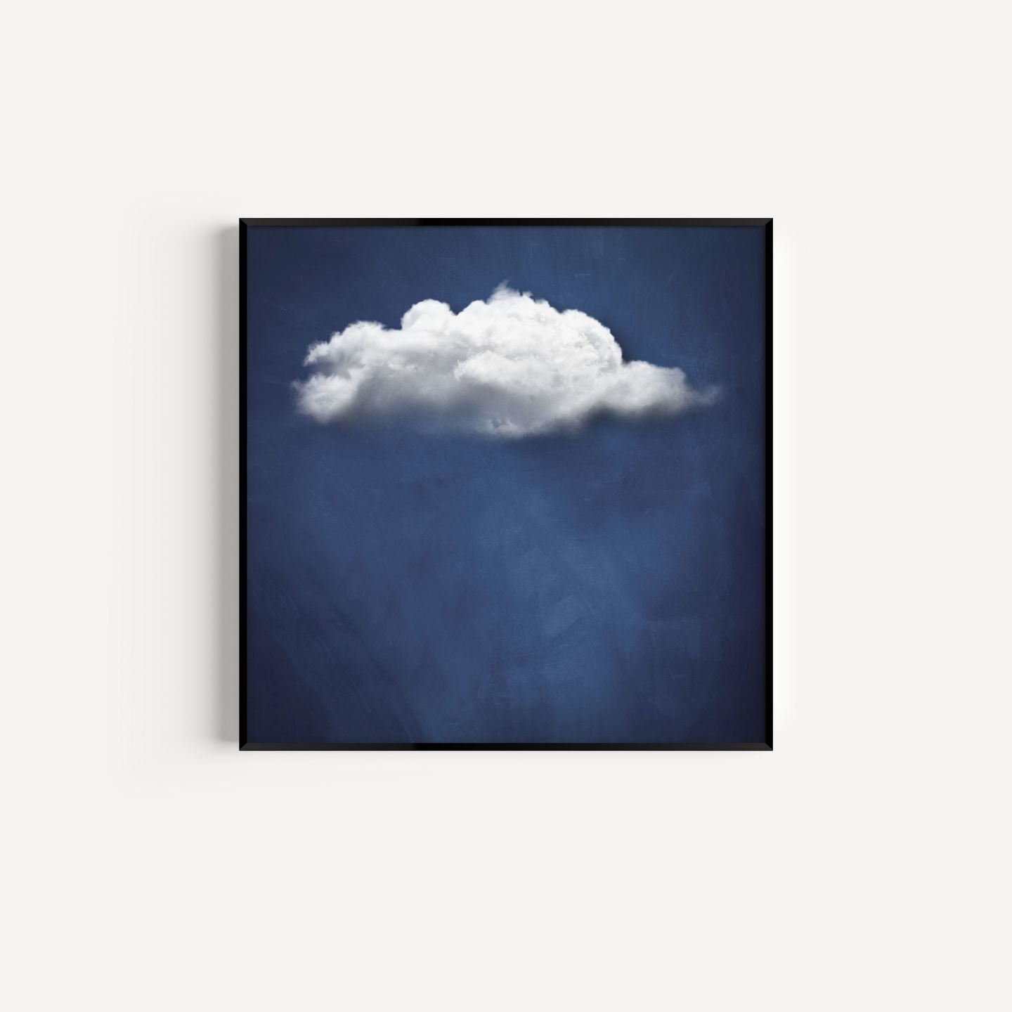 Nuage - Sapphire (Square Print) - AureousHome