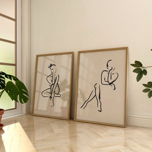 Pose Duo - Beige - AureousHome