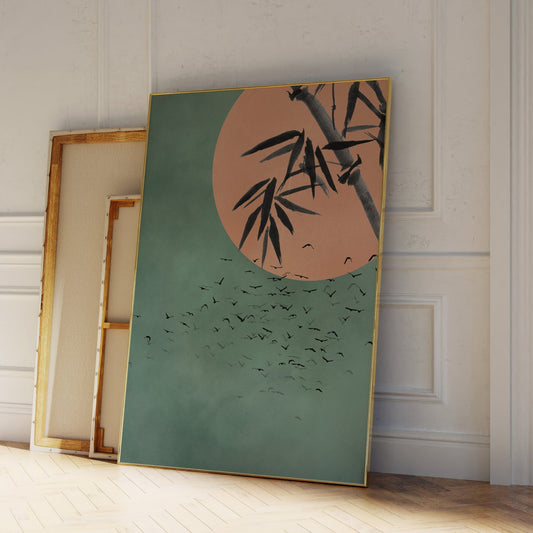 Prosperity - Sage / Orange - AureousHome