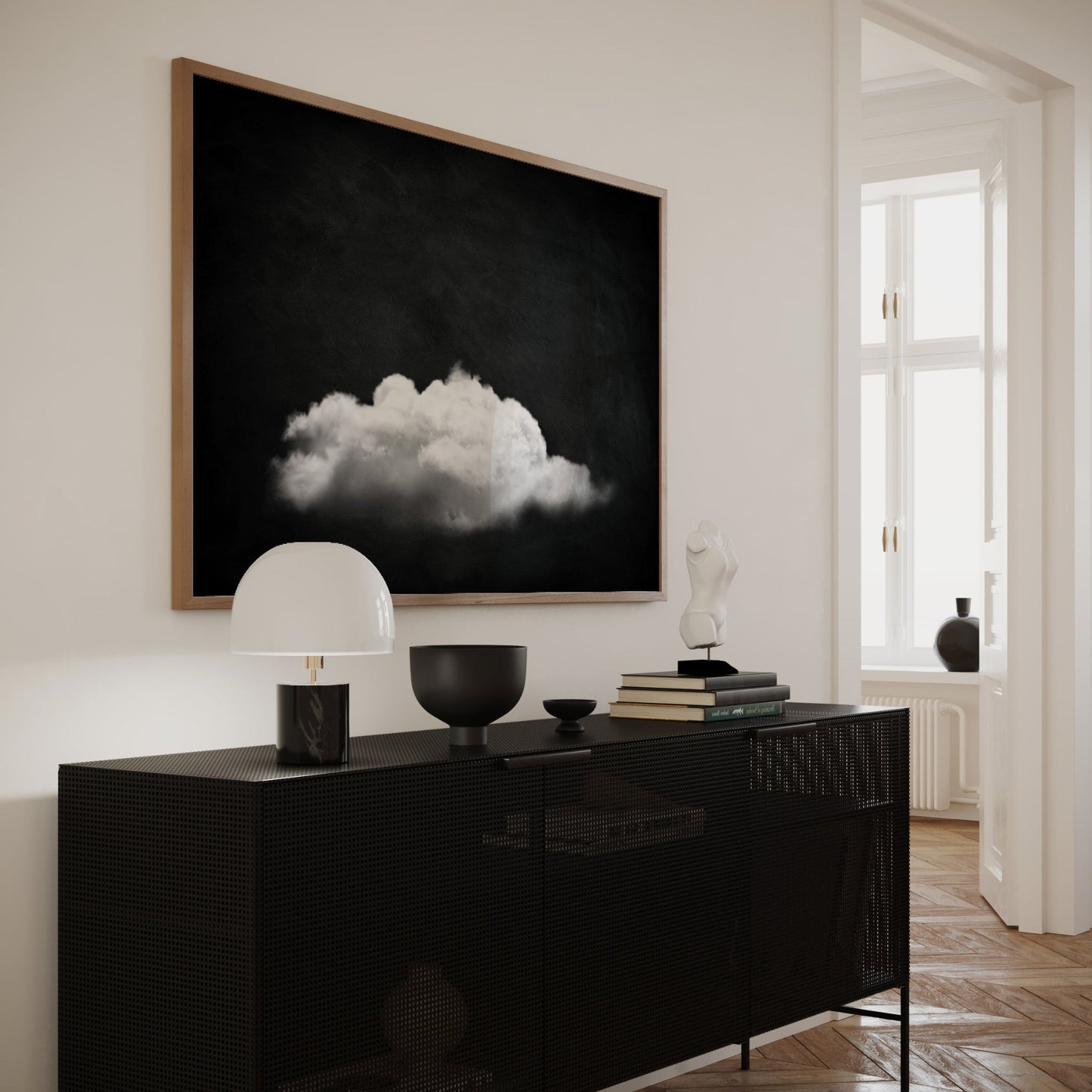 Resting Cloud - Black - AureousHome